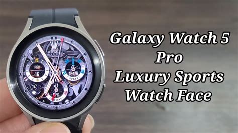 télécharger cadran rolex galaxy watch|Galaxy Watch 5 How to get Custom WatchFaces (Rolex Tudor.